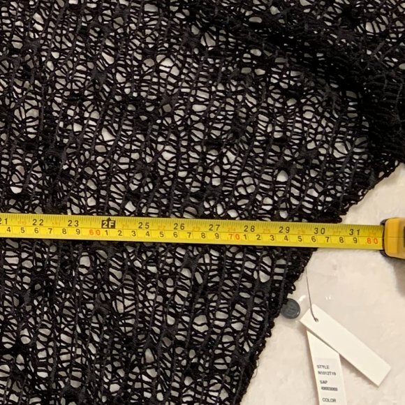 Robbie & Nikki by Robert Rodriguez Knit Crochet Cardigan Minimalist Size S - Picture 7 of 8